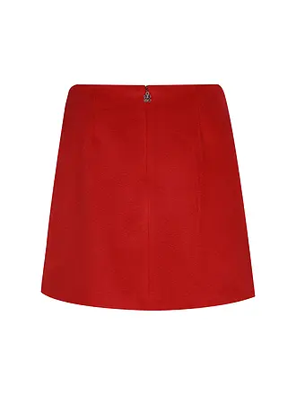 HUGO | Nome prodotto: Mini gonna RAMINE
Marca: HUGO
Colore: rosso
Categorie: Moda,Donna

Materiale: Poliacrilico / Acrilico
Motivo: Tinta unita
Stile: Pure,Trend | 